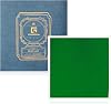 KINGBOOM 12 Color Gold Leaf Sheets - Green, Pack of 100, 3.15in for Crafting, DIY Projects, Painting and Decoration