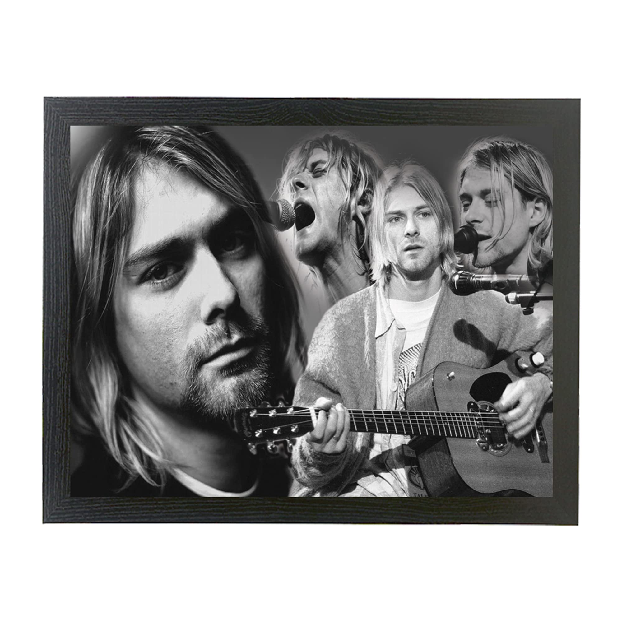 Personalised Gift Products Kurt-Cobain Icon Framed Picture Gift