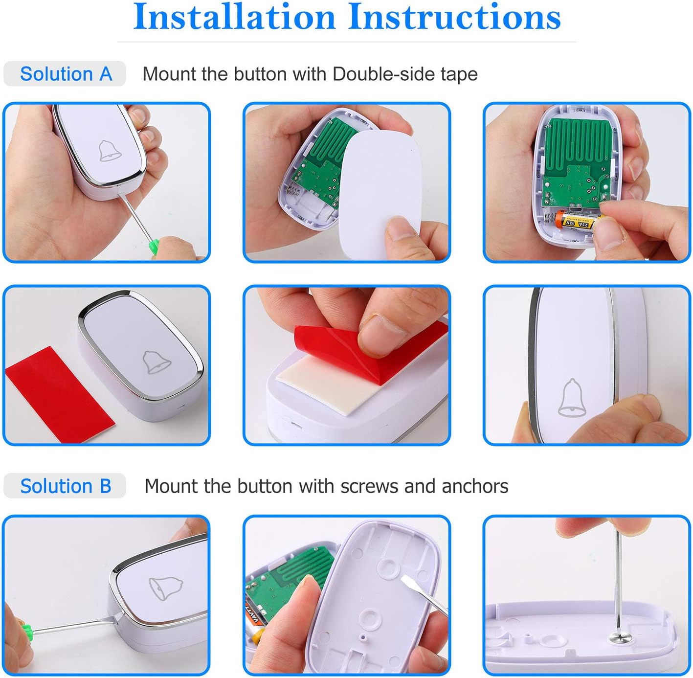 Doorbell Installation Instructions