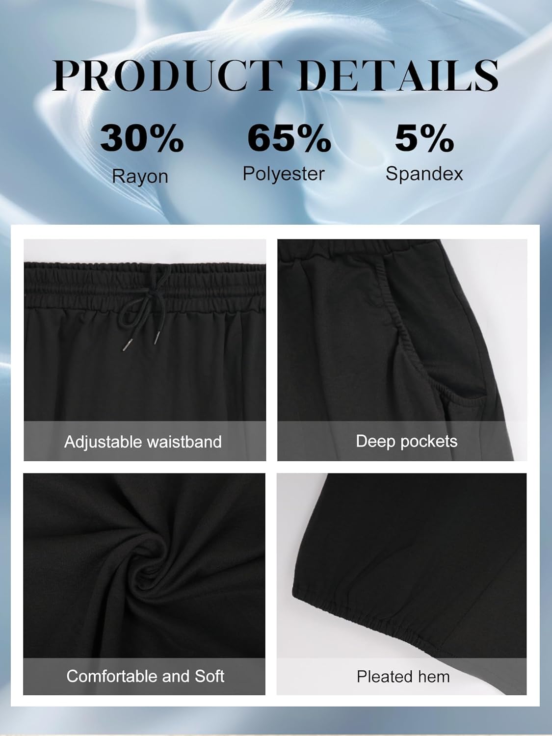 Anbech Women's Casual Maxi Skirts 2026 Spring Hight Waist Ankle Length Long Flowy Beach Skirt with Pocket - Image 6