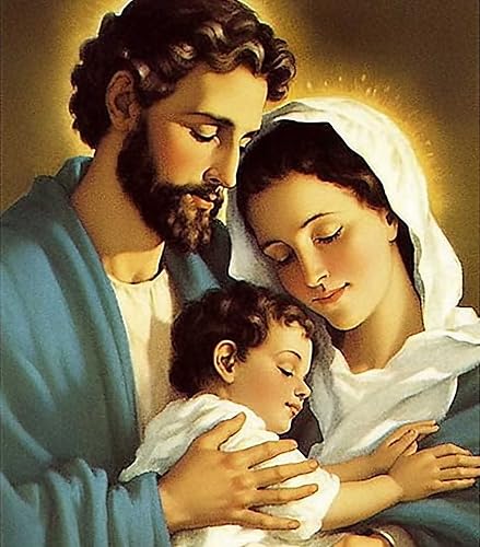 Kaliosy Kits de pintura de diamantes 5D para Virgen María por números, pintura con diamantes, arte Jesús DIY taladro completo, decoración de bordado disponible en Yaxa Guatemala