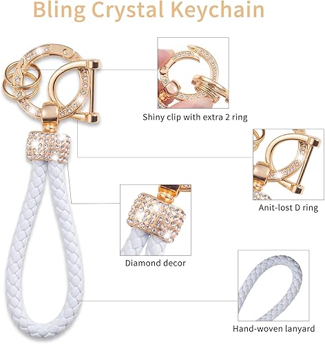 Miniatura 5 de Gematay Funda protectora para llavero Hyundai con cordón para llavero, compatible con Elantra GT Sport Santa Fe Palisade Kona sin llave