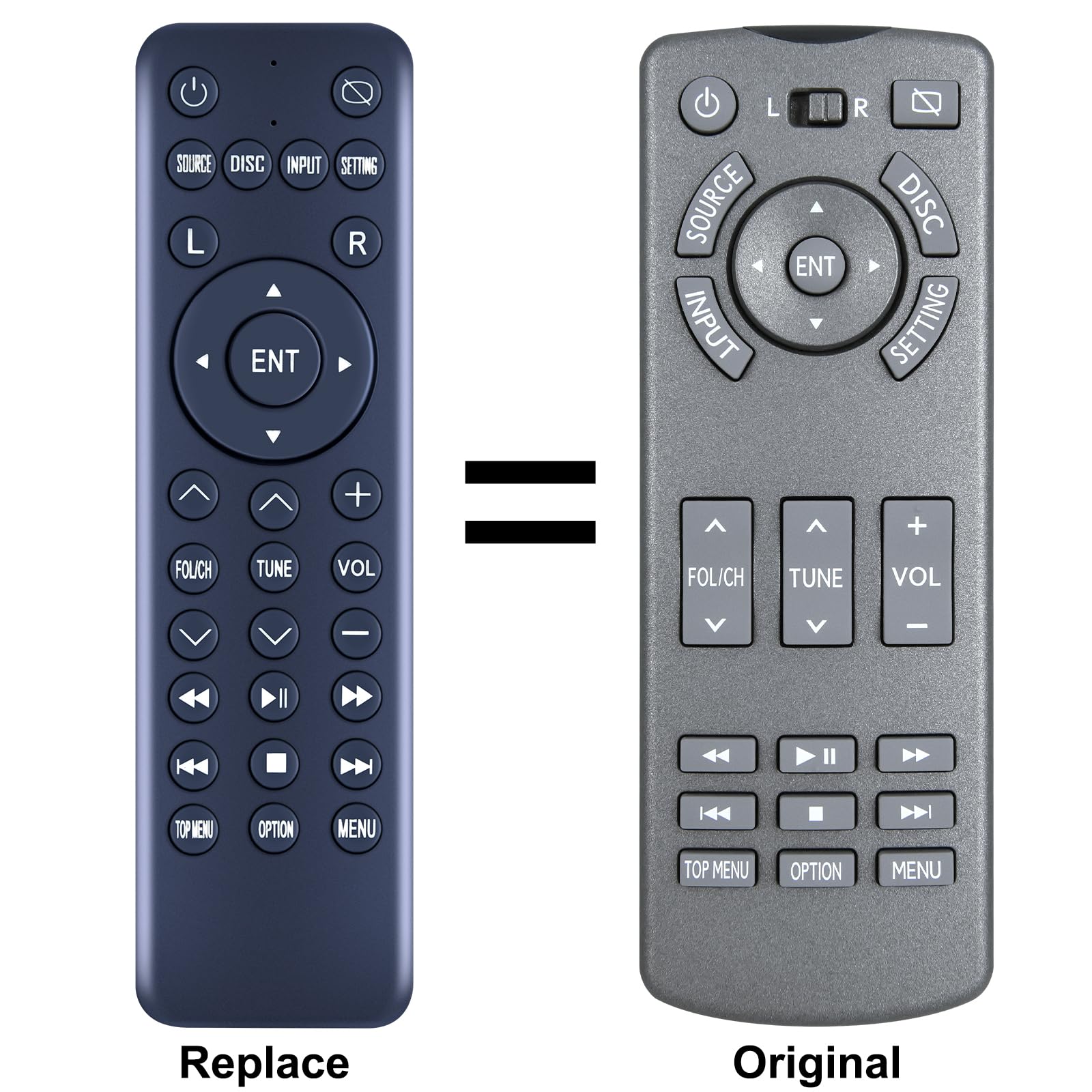RemoteLOCL E062台 Remote Control For Epson 1656526 / 165652600 Projector CH-TW7400 その他