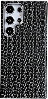 V Volt Case Compatible with Samsung Galaxy S23 Ultra, Unique Design, Scratch Resistant, Anti-Fingerprint, Stylish and Personalized Phone (Black)