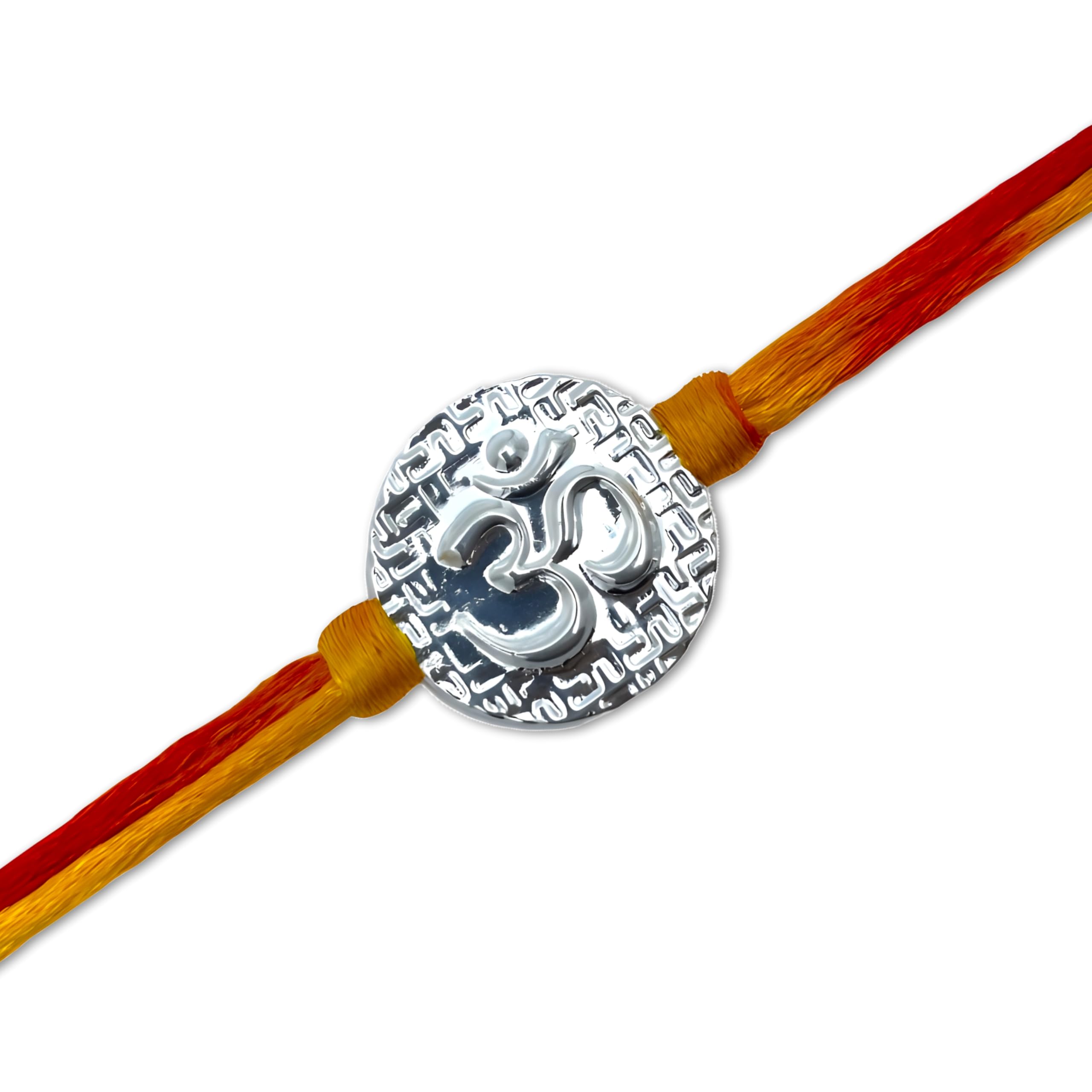 Pure 925 Silver Rakhi | Fine Silver Rakhi for your Loving Brother | Designer OM Silver Rakhi with Certificate of Authenticity (OM Swastik) (B0DBZBQQS2) Amazon Price History, Amazon Price Tracker