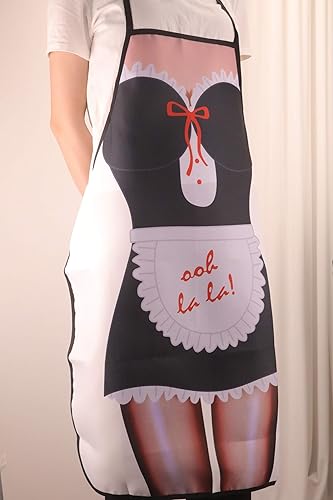 Miniatura 3 de Divertido delantal de cocina para adultos para regalos de cumpleaños, delantal para hornear, regalos de chef para hombres y mujeres, regalos de broma