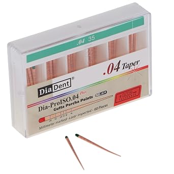 DiaDent ML114-607 Dia-ProISO GT .04 Gutta Percha Points #35 60/Box