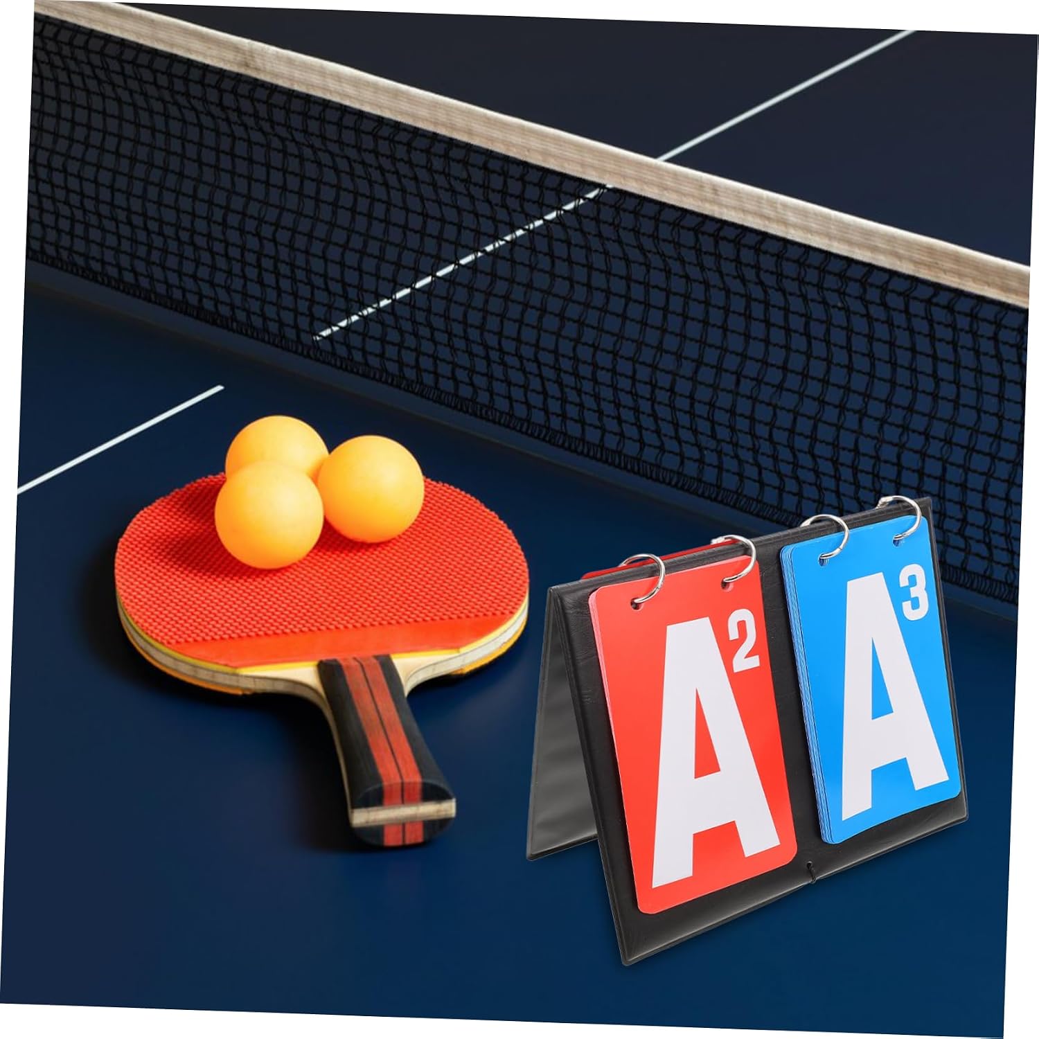 Scoring Board for Basketball Games Tennis Scorekeeper Desk Flipper Practical User-Friendly Scoreboard
