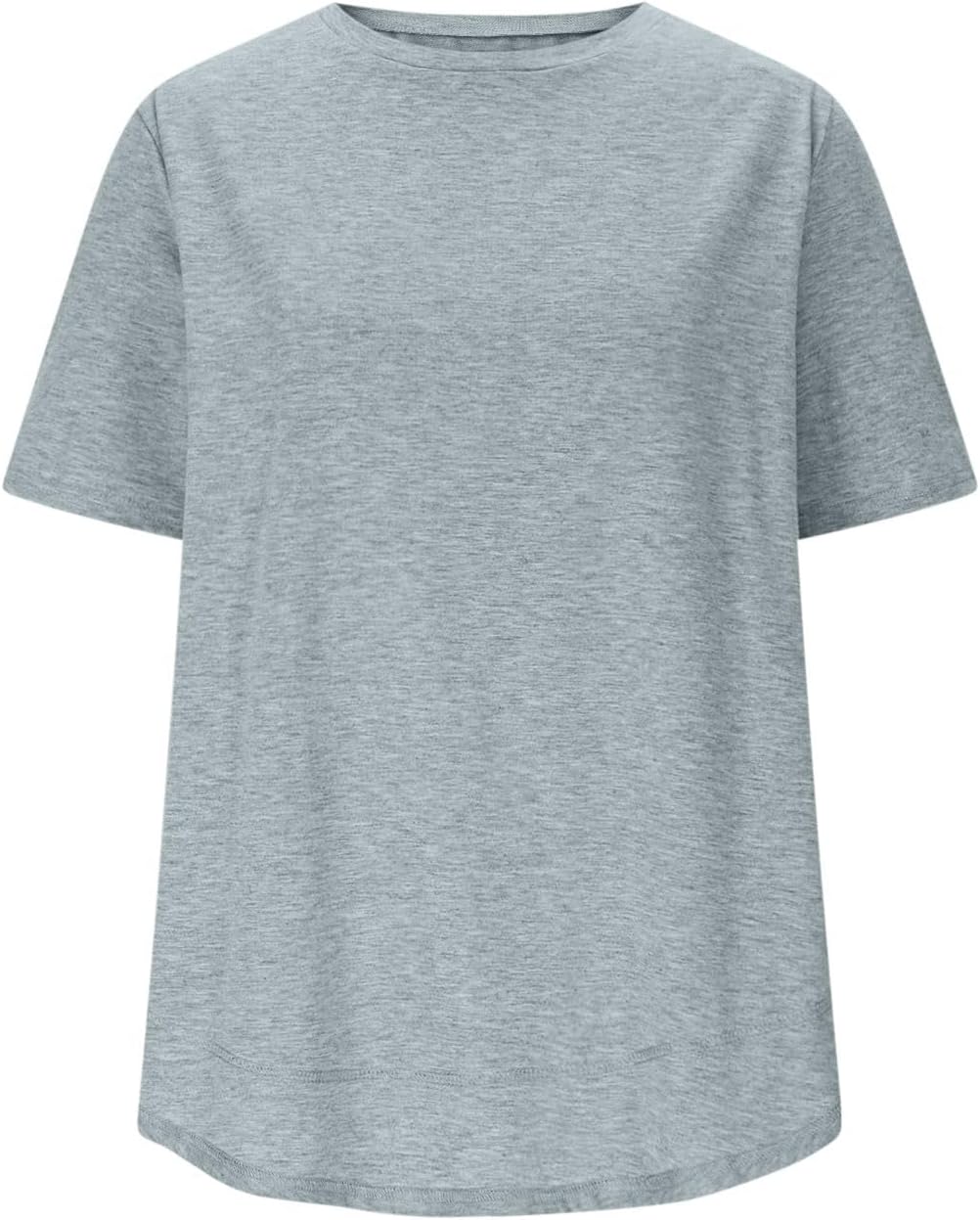 Shirts for Women Short Sleeve Workout Quick Dry Tops Loose V-Neck UPF 50+ UV Sun Shirt Quick Dry Performance Tees Rash Guard