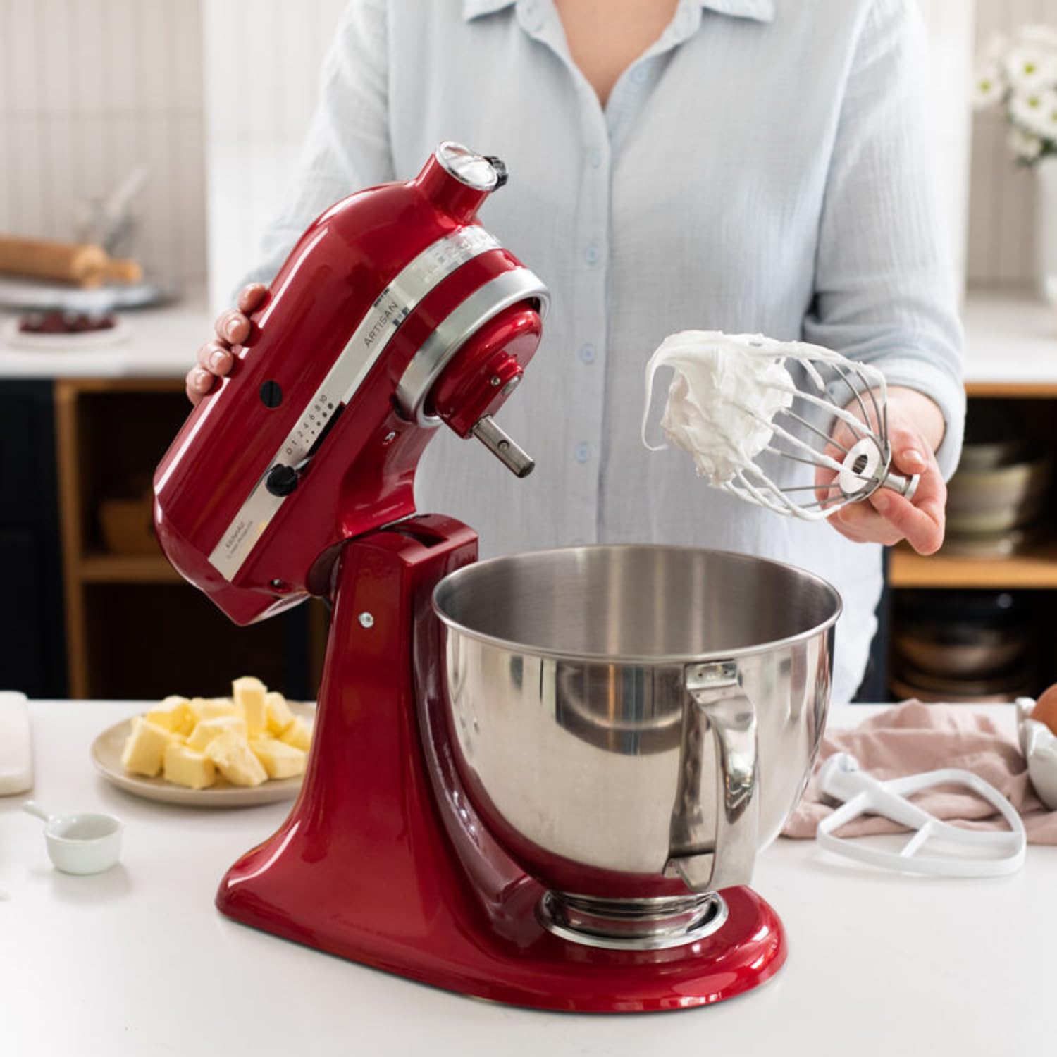 KitchenAid 5KSM175 - Artisan Tilt Head Stand Mixer with extra bowl