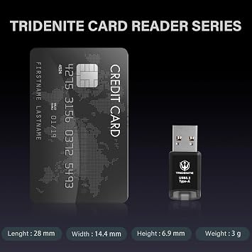 185MB/s SPEEDY MicroSD 128GB + DDR200 Card Reader, USB 3.2 Type-A for MicroSD, Compact OTG External Memory Card Reader Adapter TCRS-M32A128
