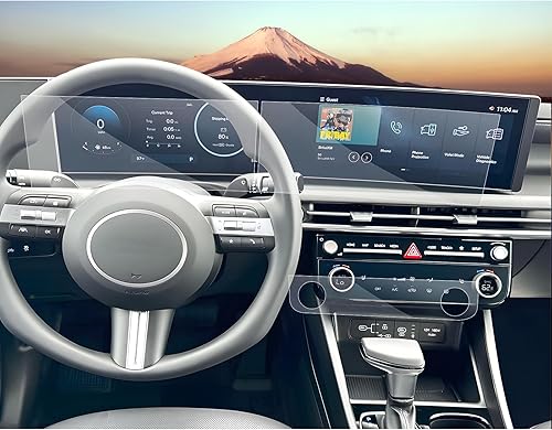Miniatura 21 de SXCY Protector de pantalla para Hyundai Tucson/Santa Cruz 2022 2023 2024 de 10.25 pulgadas para Hyundai Tucson SE/SEL/XRT/N Line/Limited Accessories