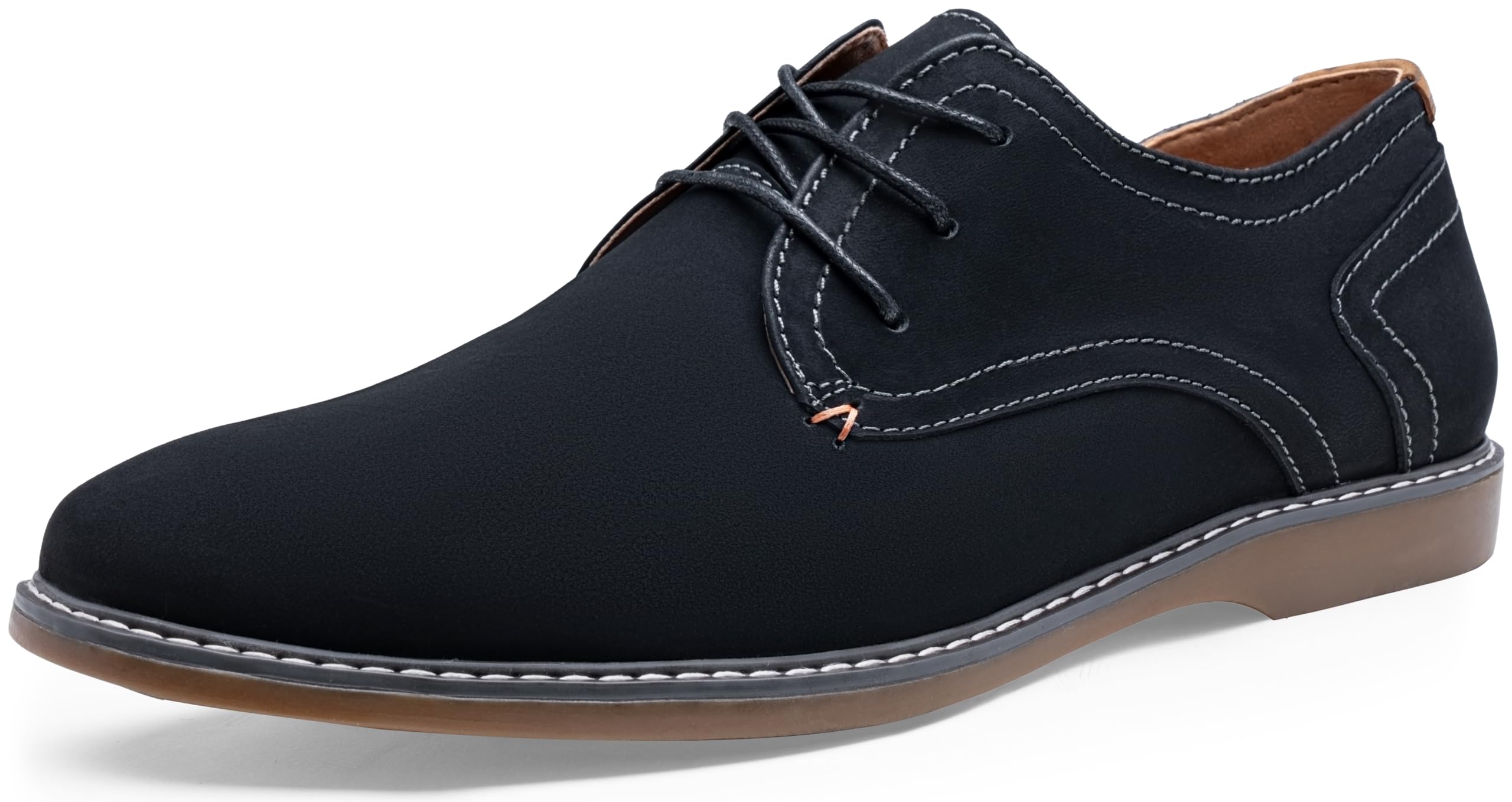 Jousen Men's Casual Dress Shoes Retro Business Classic Dress Shoes for Men