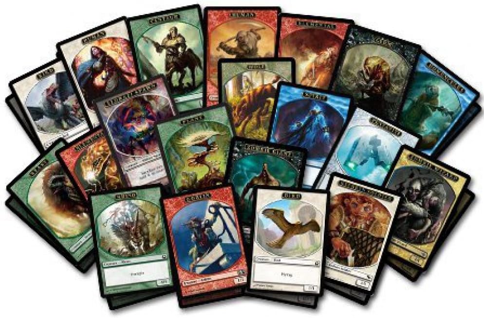 Wizards of the Coast 50 Magic Ga ring Tokens *** MTG Bulk Collection Lot