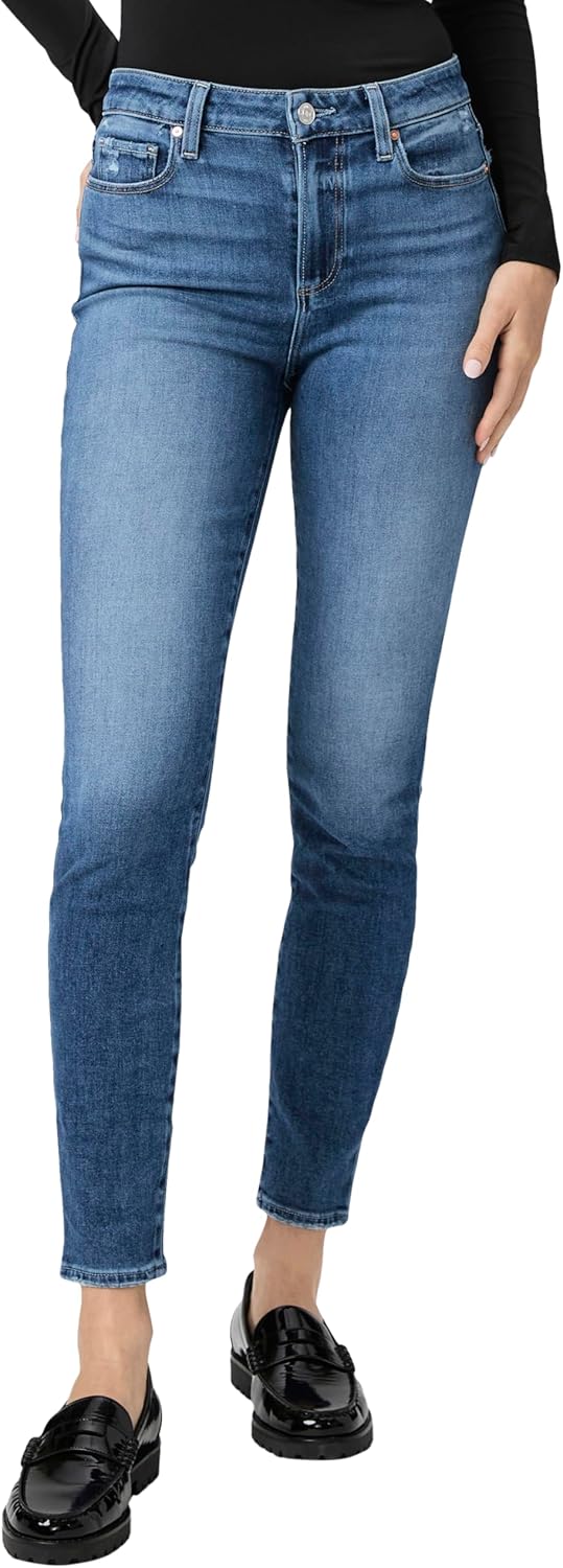 Paige Womens Hoxton Ankle Jeans - Image 2