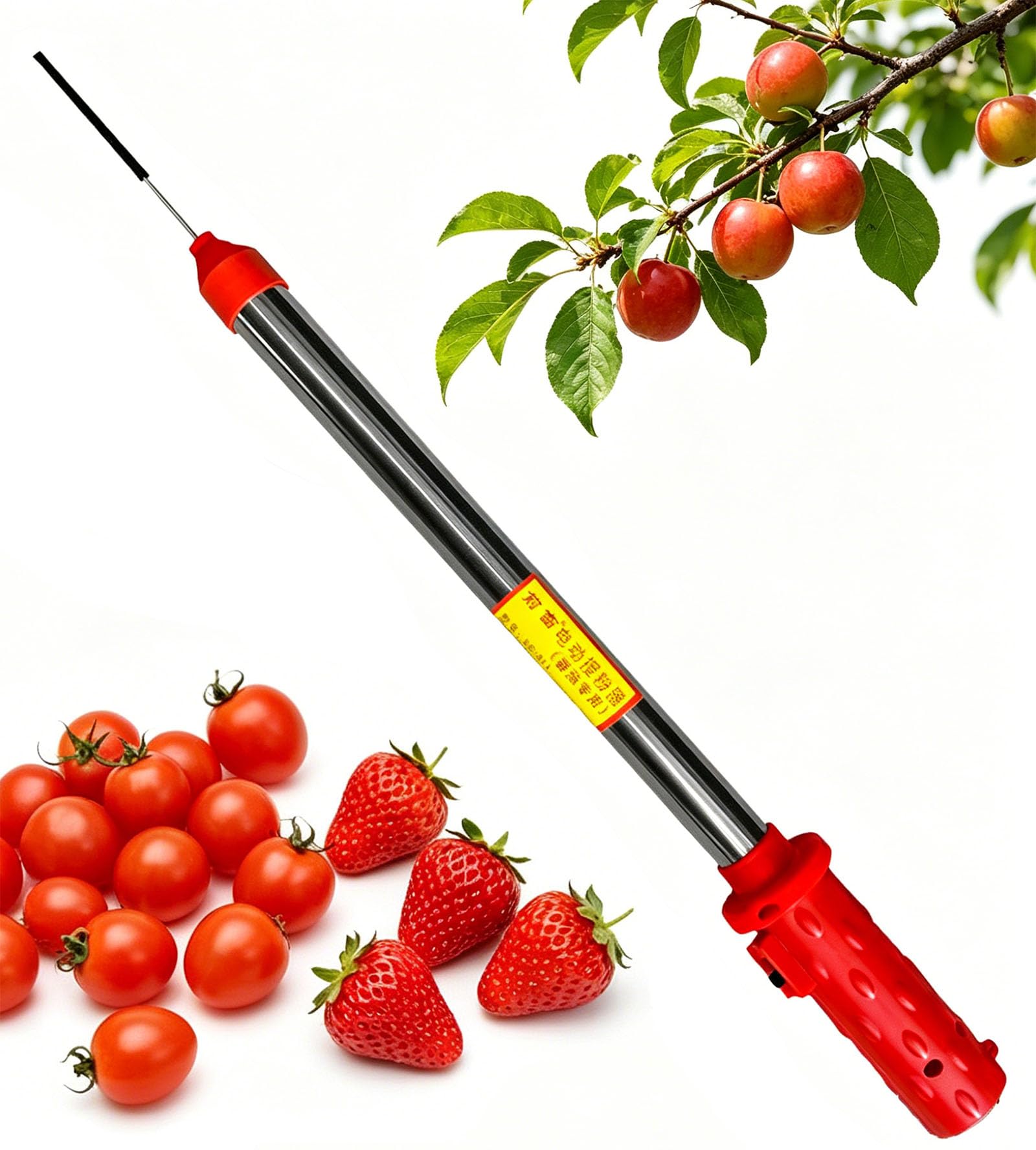 FXNFXLA Automatic Tomato Pollinator Machine, Vegetable Pollinator Sprayer, Mini Cordless Tomato Pollinator Tool, Electric Vegetable Pollinator, for Tomatoes, Peppers and Strawberries