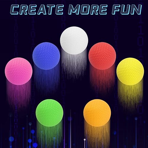 Miniatura 6 de TORMEN 100 bolas redondas compatibles con Nerf Rival Zeus Apollo Recarga Juguetes Regalo Divertido