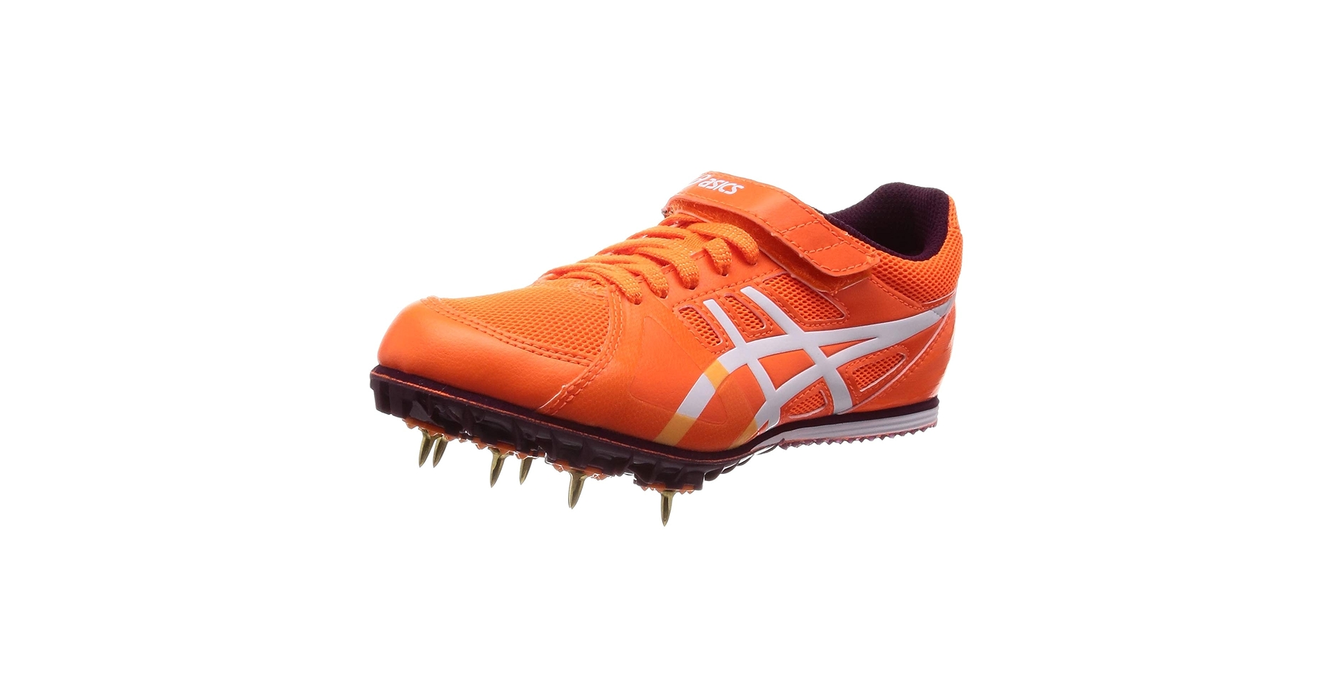 asics HEATR 陸上スパイクシューズ ホワイト/ブラック/オレンジ asics HEATR 陸上スパイクシューズ ホワイト/ブラック/オレンジ