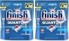 Finish Quantum 50 Kapsül Bulaşık Makinesi Deterjanı Tableti 1 x 50 Kapsül 2 paketi