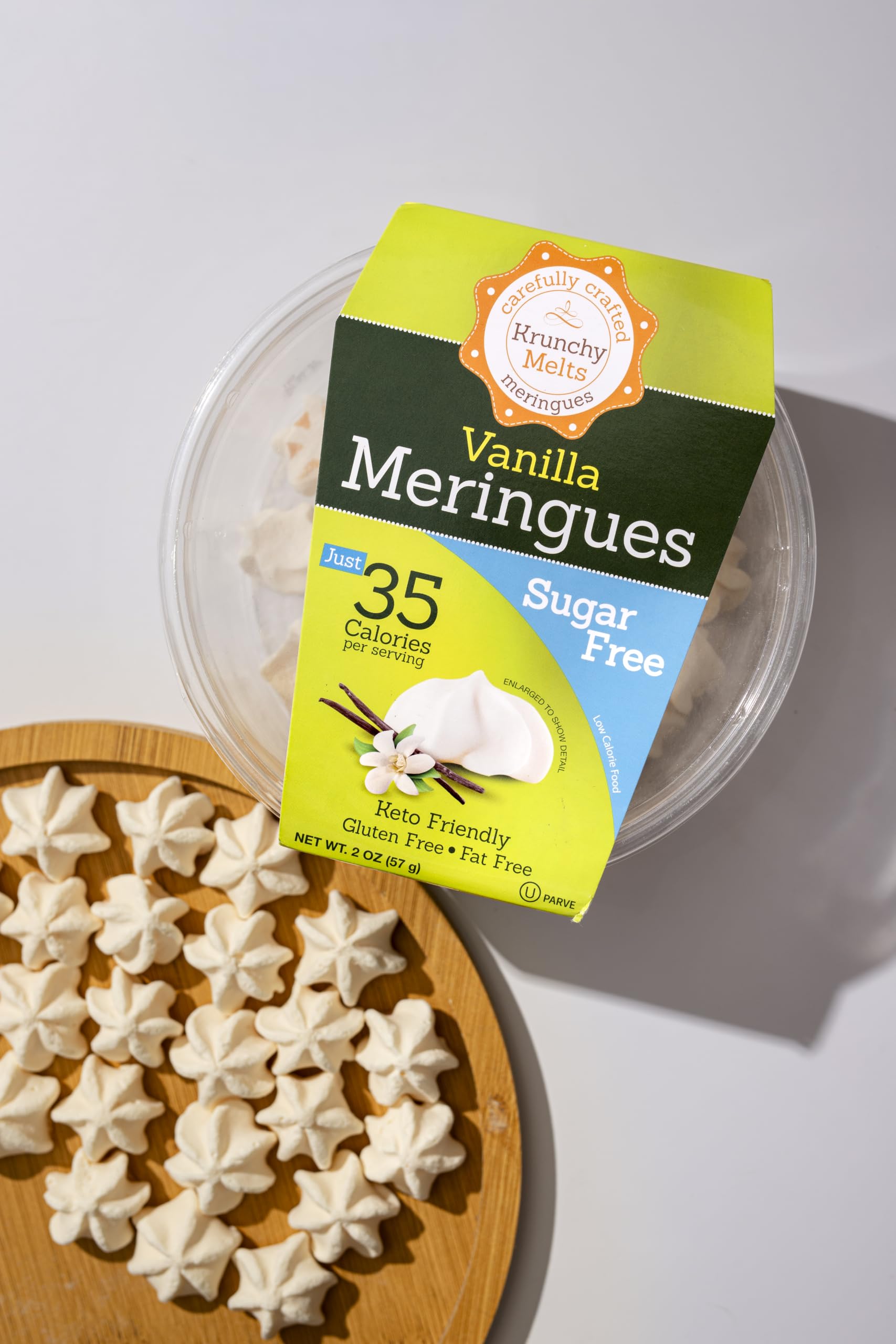 Amazon.com: Krunchy Melts Original Meringue Cookies | Sugar Free