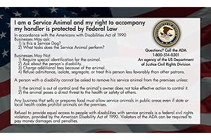 PROFESSIONAL SERVICE DOG IDENTIFICATION KIT: Providing Peace of Mind for Handlers