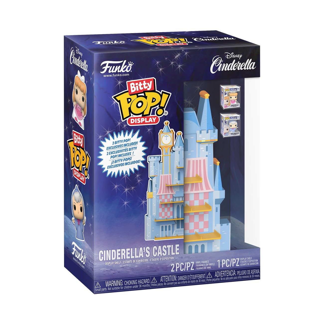 Bitty POP! Visor: Castelo da Cinderela - 0,9 polegadas (2,2 cm