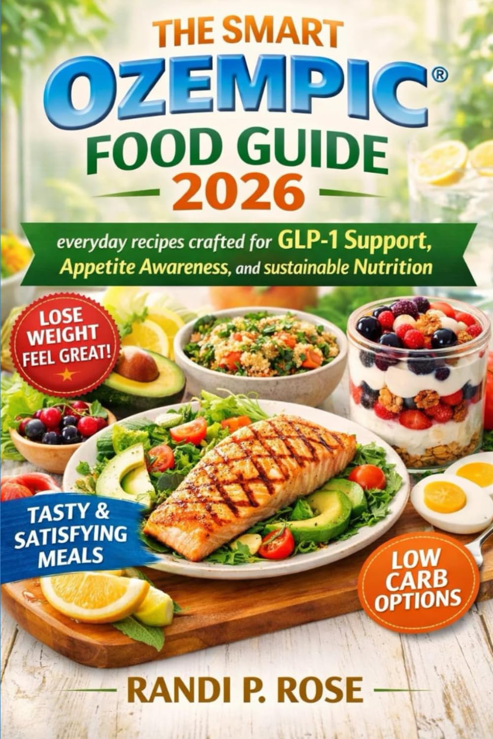 THE SMART OZEMPIC® FOOD GUIDE 2026: everyday recipes crafted for GLP-1 support, Appetite Awareness, and sustainable Nutrition