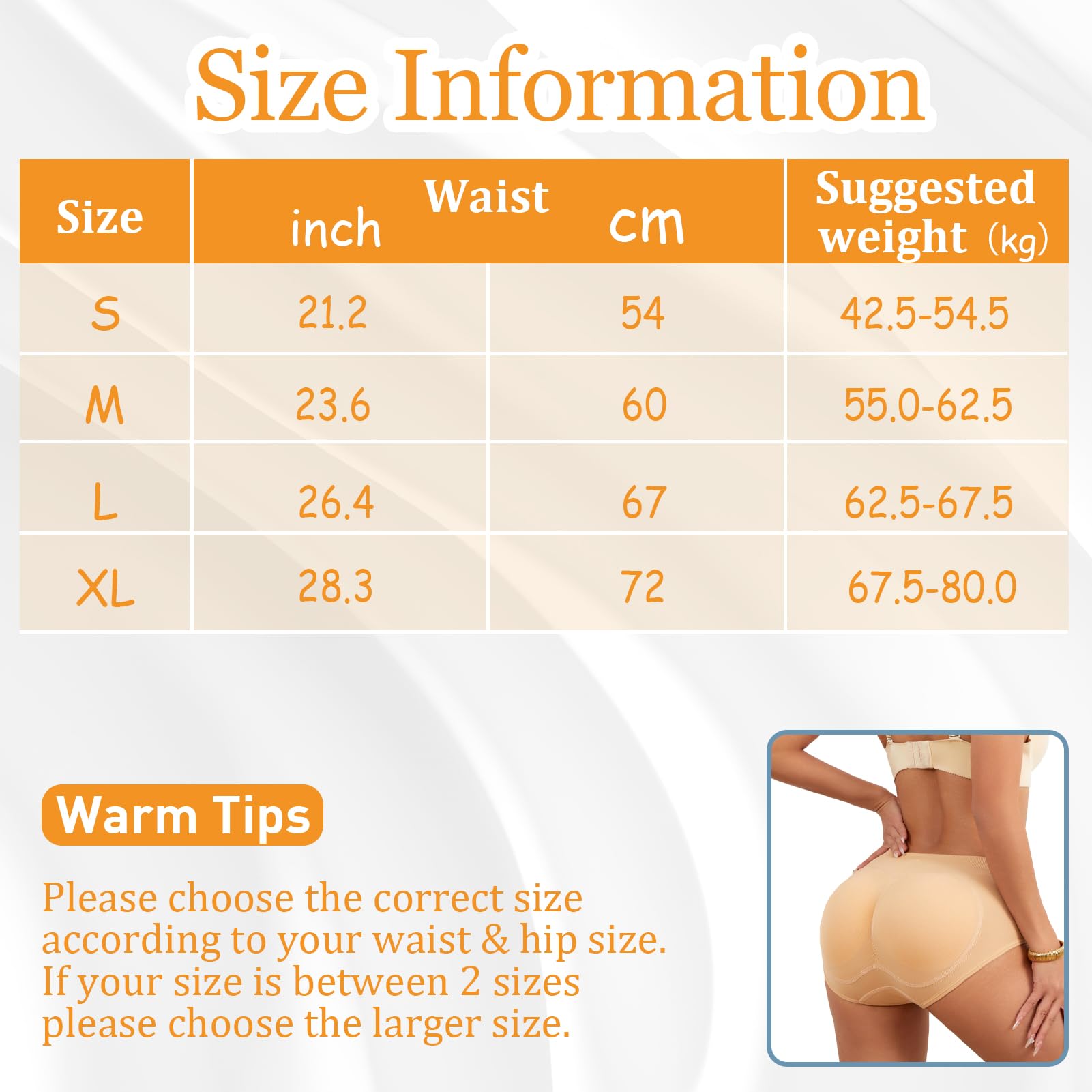 Damen Push Up Unterhose, Butt Lifter Höschen Frauen Enhancers Fake Ass Damen Butt Lifter Höschen Hip Enhancer Shapewear Po Heber Unterhose