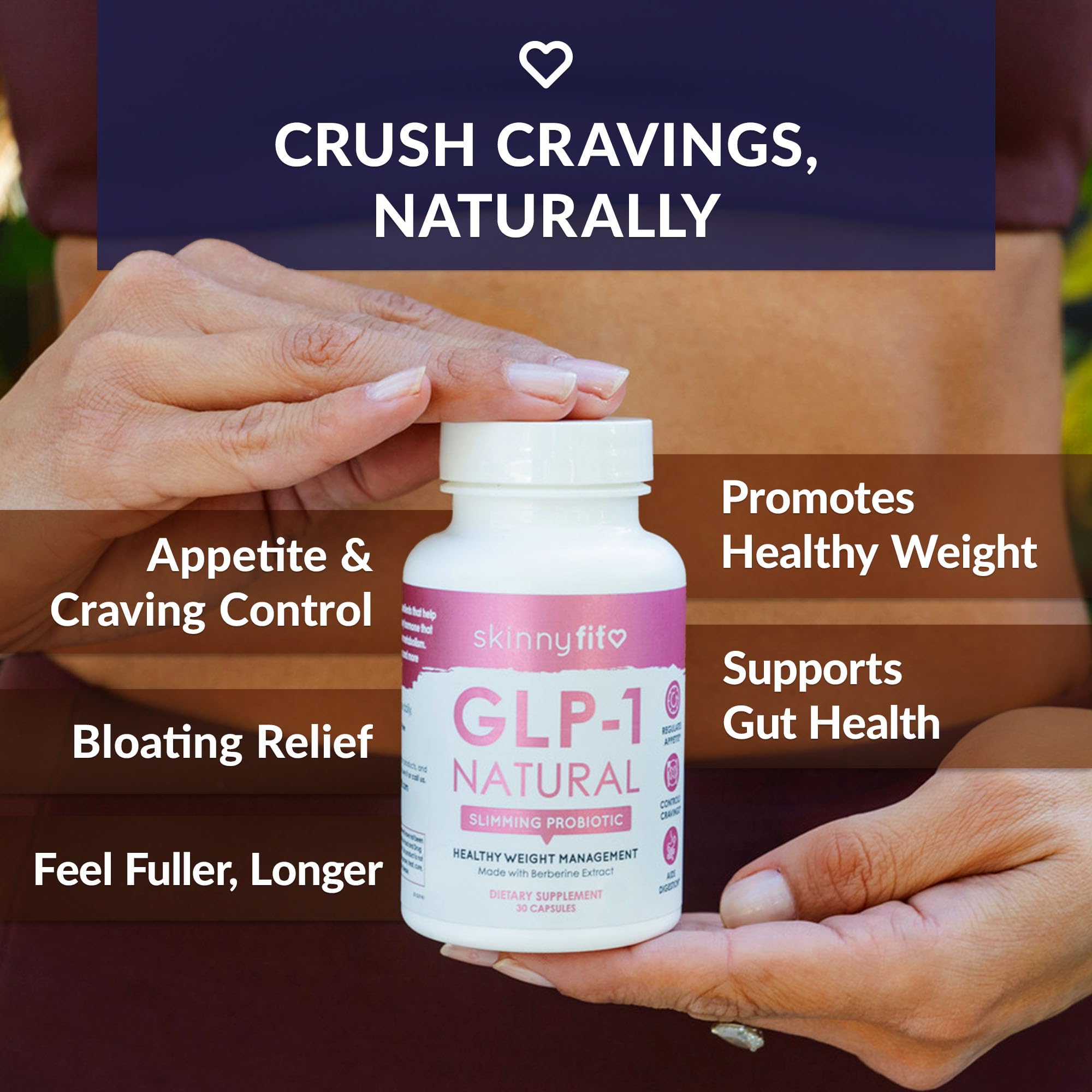 does skinny fit glp 1 work Amazon.com: SkinnyFit - GLP-1 Natural Probiotic Supplement (30 Servings) -  Weight & Fitness Goals - Cravings, Appetite & Digestion - Berberine &  Probiotics