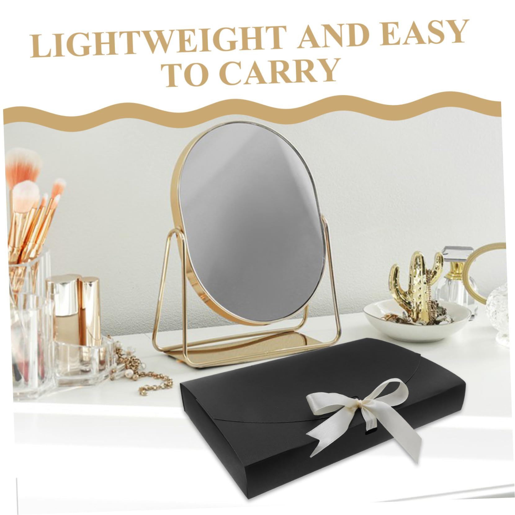 LABRIMP 20 Pezzi Scatole Regalo con Fiocco per Camicie e Sciarpe Confezione Carta Elegante per Compleanni Matrimoni Natale e Feste Sacchetti Imballaggio Versatili e Protettivi