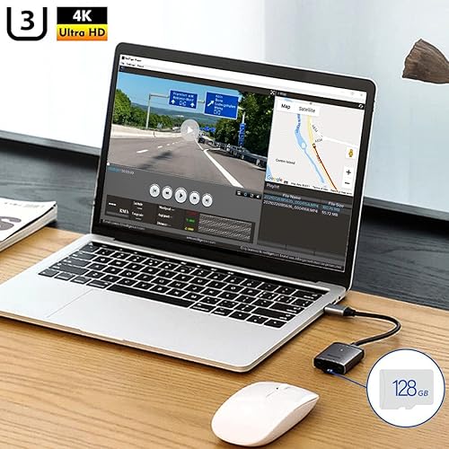 Miniatura 4 de Tarjeta SD de 128 GB Clase 10 U3 para REDTIGER 4K Dash Cam