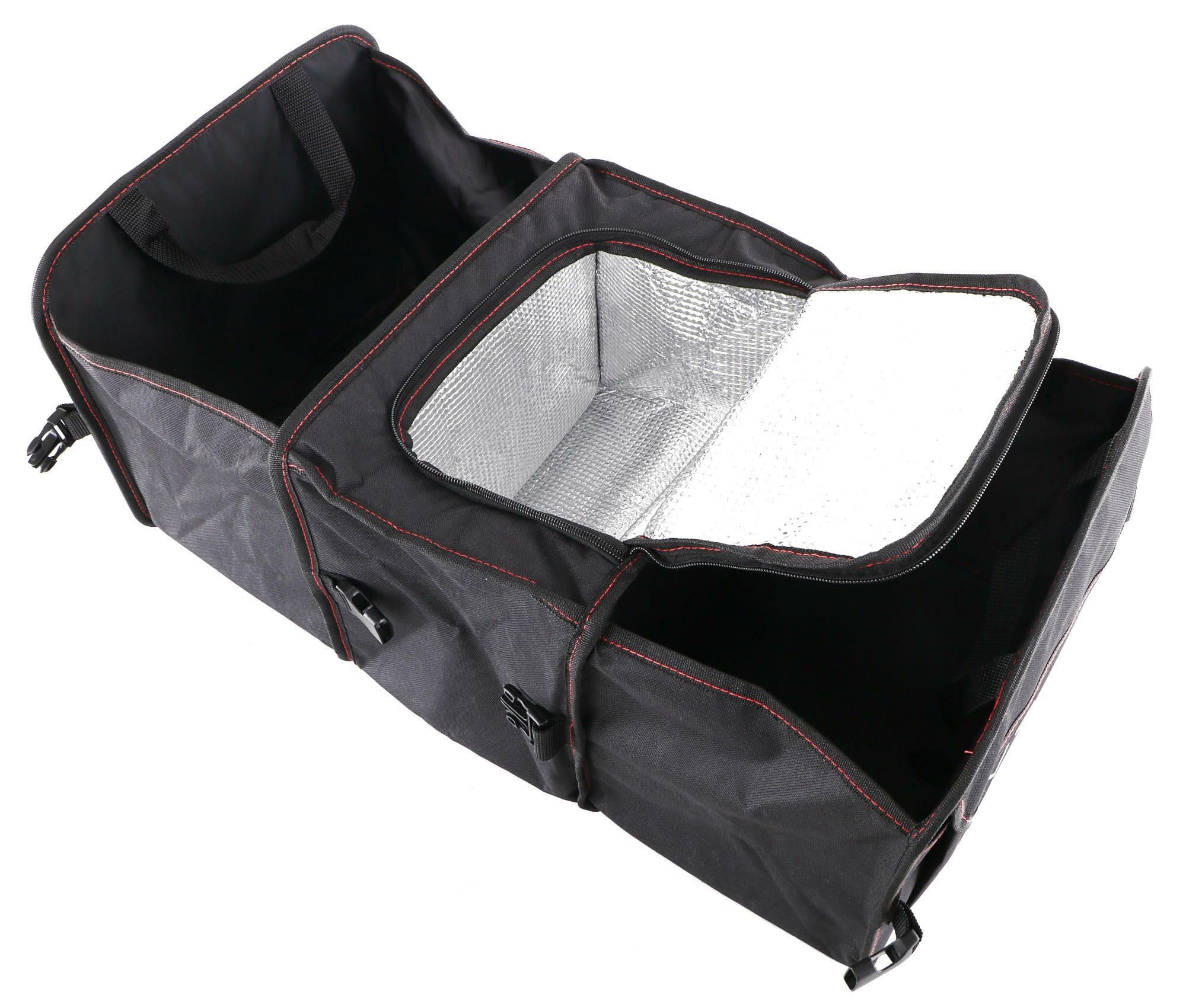 Car Compact 5 termiczny organizer do bagażnika, 5 przegródek, torba termiczna, składana, torba do bagażnika, składany organizer samochodowy z przegródkami
