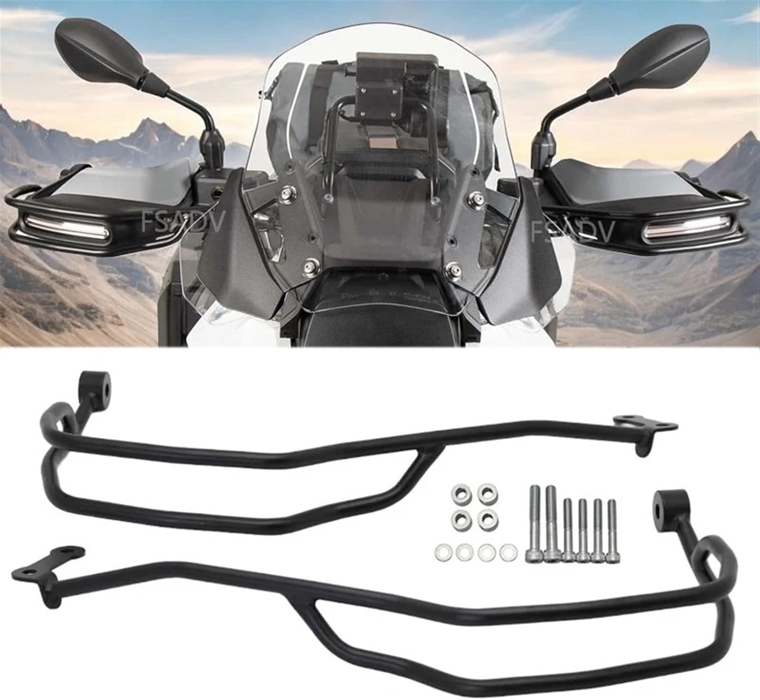 HNJXNAHMM(デカール) Motorcycles Hand Guards Brake Clutch Lever