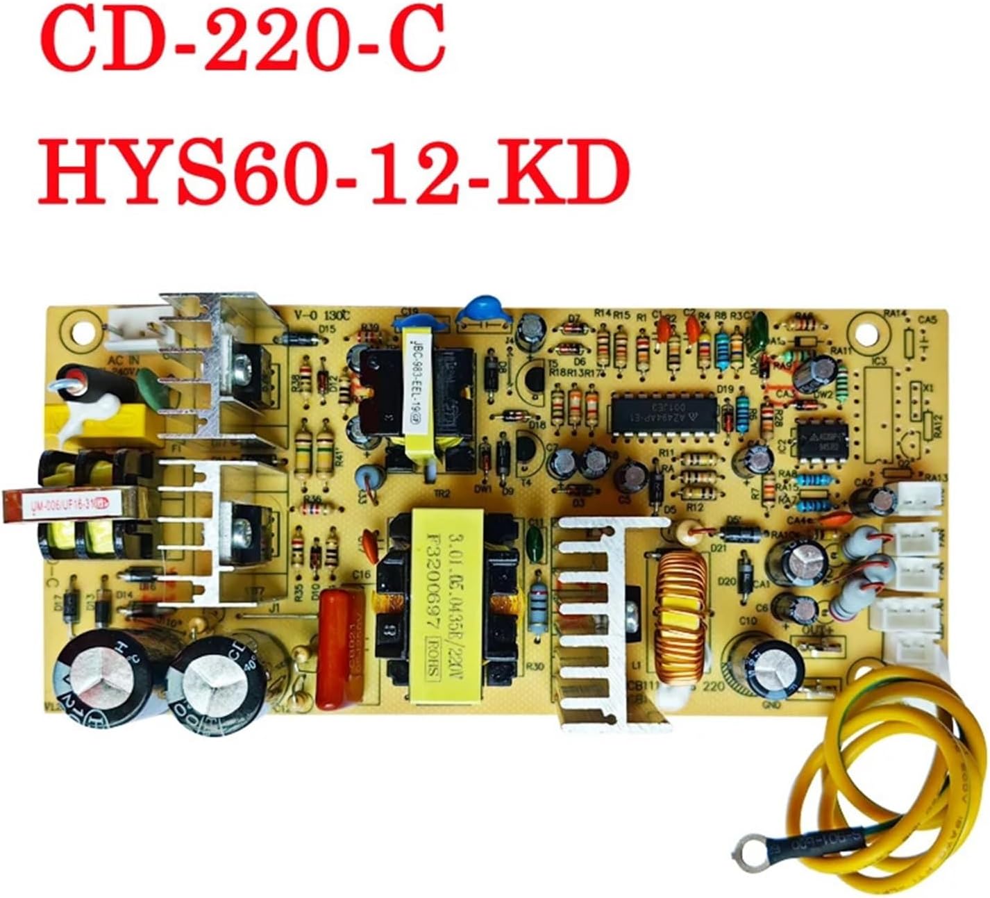 CD-220-C HYS60-12-KD 220V Input Wine Cooler Control Board PCB11122K6 220 Wine Cabinet Circuit Board