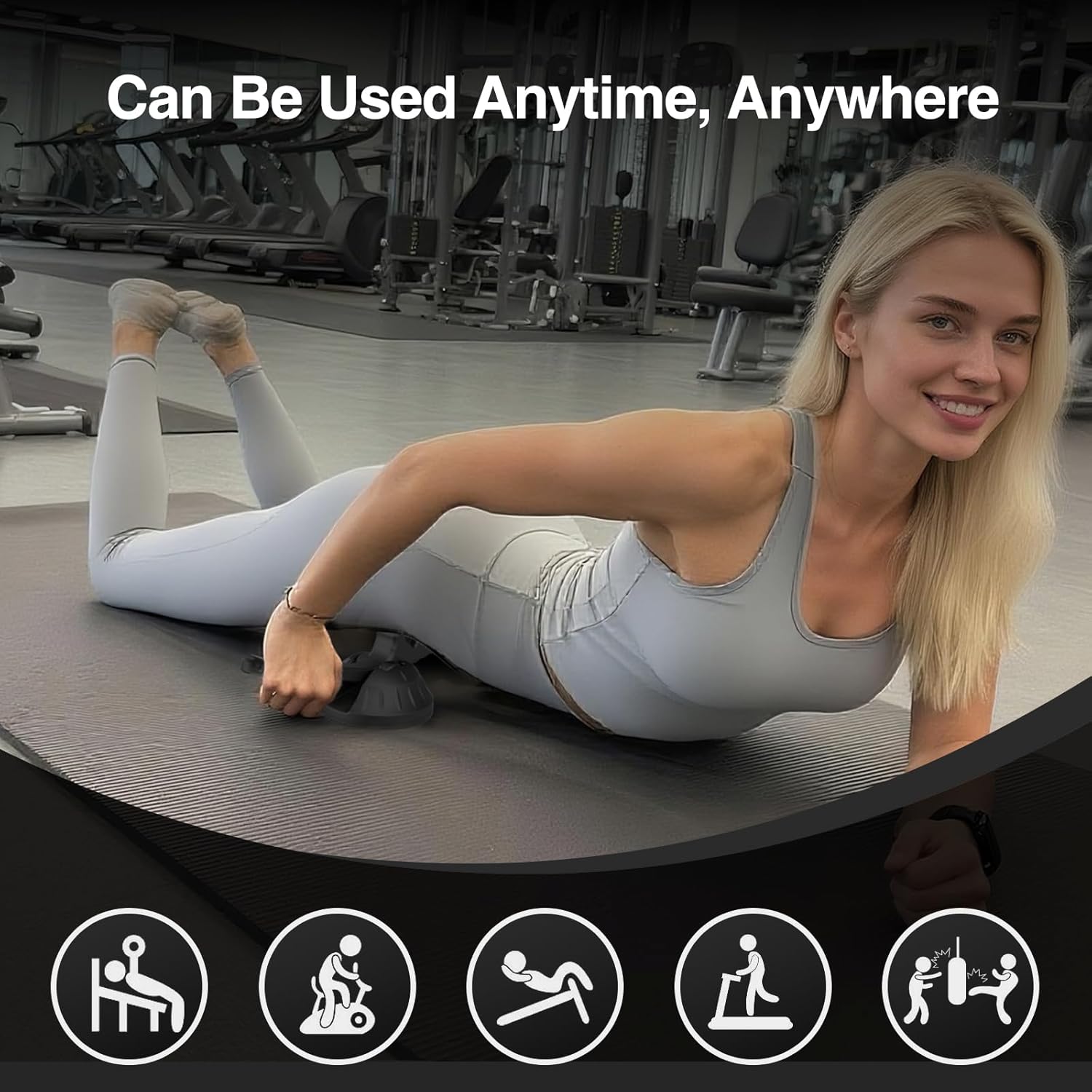 Psoas Release Tool-Hip Hook Psoas Muscle Release Tool Fully Adjustable for Iliacus,Waist Pain Sciatica,Back&Posture Relief,Hip Flexor Release Tool and Trigger Point Massage Tool [Patent Pending]