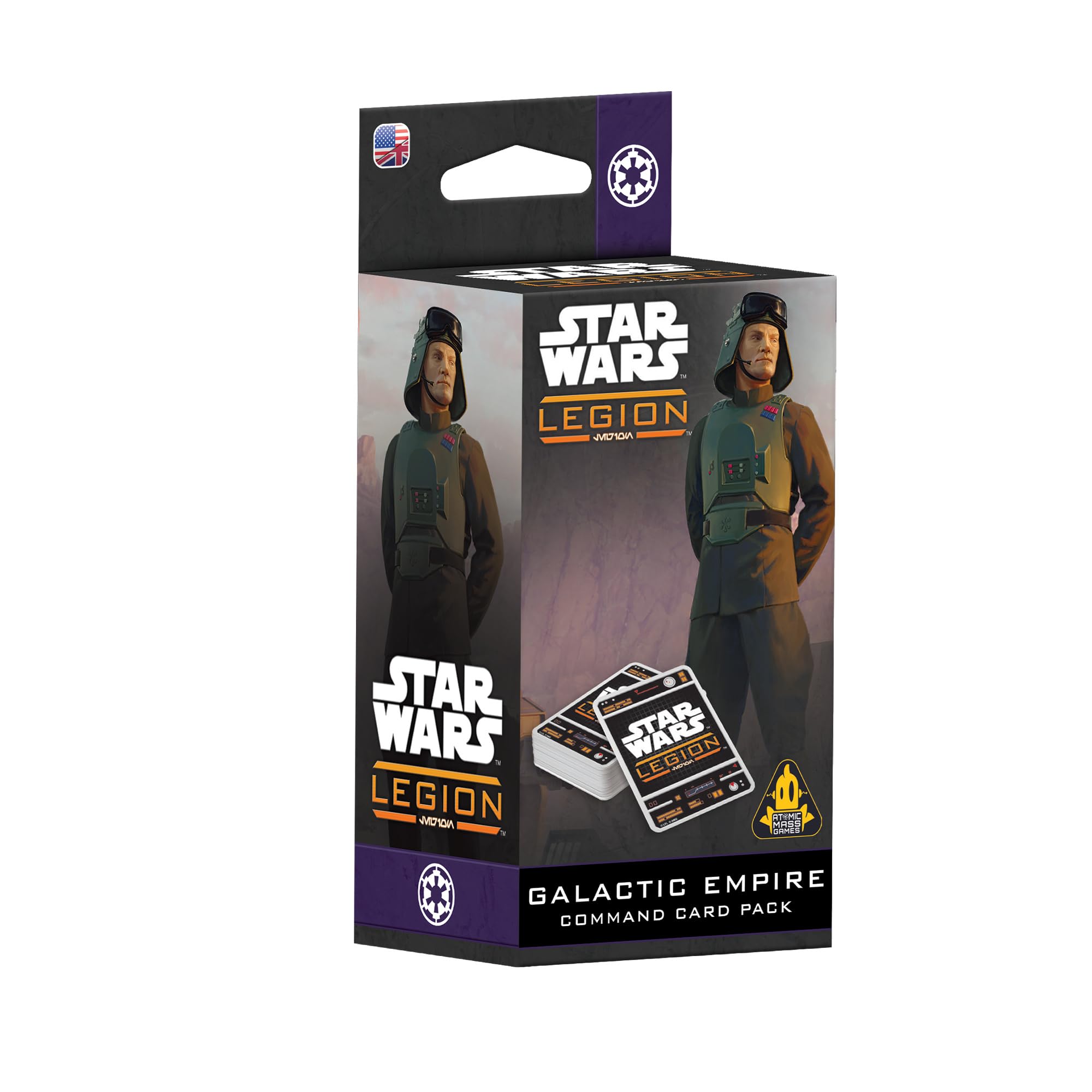 Asmodee Star Wars: Legion - Galactic Empire Command Card Pack - Board Game