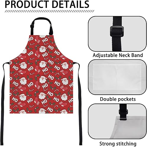 Vista 138 de doginthehole Delantal para niños con bolsillo para niños y niñas, delantales de chef ajustables con 2 bolsillos para cocinar, pintar