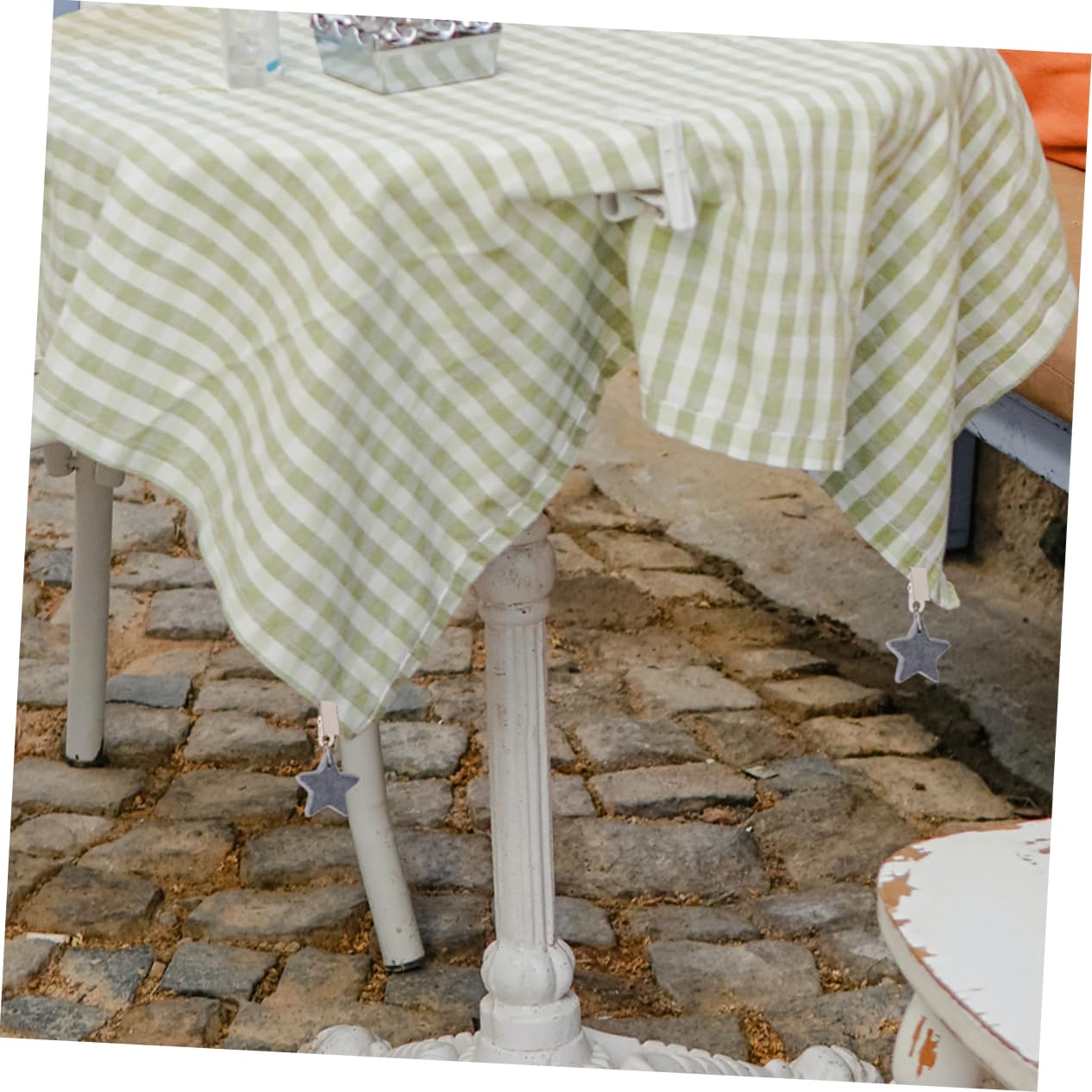 SOLUSTRE 30stücke Teiliges Aus Sternförmigen Tischdeckenbeschwerern Robuste Tischklammern Für Garten Picknick Und Feierlichkeiten Windfeste Und Zuverlässige Lösung Für Tischdecken Im