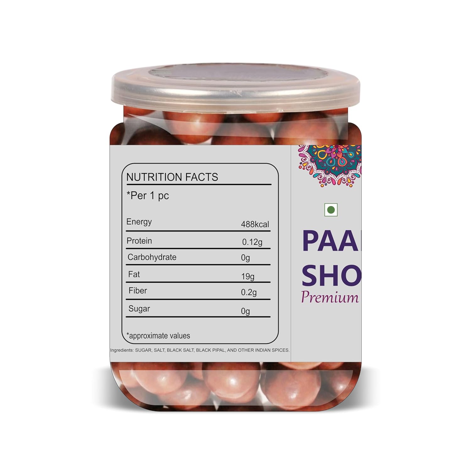 CHATOKDE Paan Shots 500 Gram Airtight Container