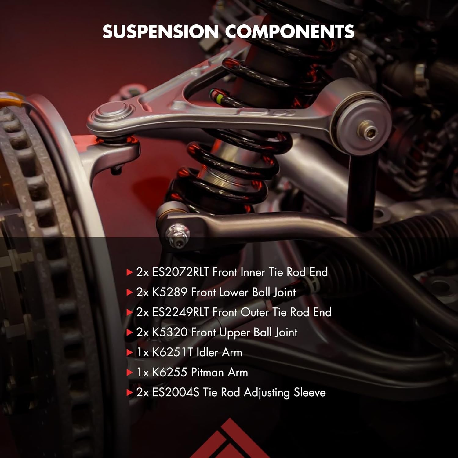 12PCS ASTOU Front Suspension Kit fit 1995-1997 for Chevy Blazer 1984-1996 for Chevy S10 1984-1994 for Chevy S10 Blazer Ball Joints Pitman Arm Idler Arm Outer Inner Tie Rod Ends Adjusting Sleeves 4WD