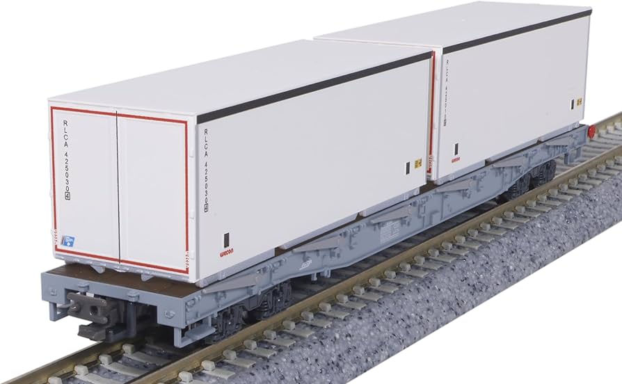 KATO Nゲージ コンテナ積載 4両セット 10-1892 Amazon | KATO Nゲージ レーティッシュ鉄道 長物車 R-w コンテナ