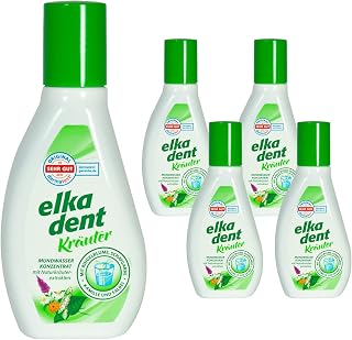 Elkadent Kräuter-Mundwasser, 5x 125ml