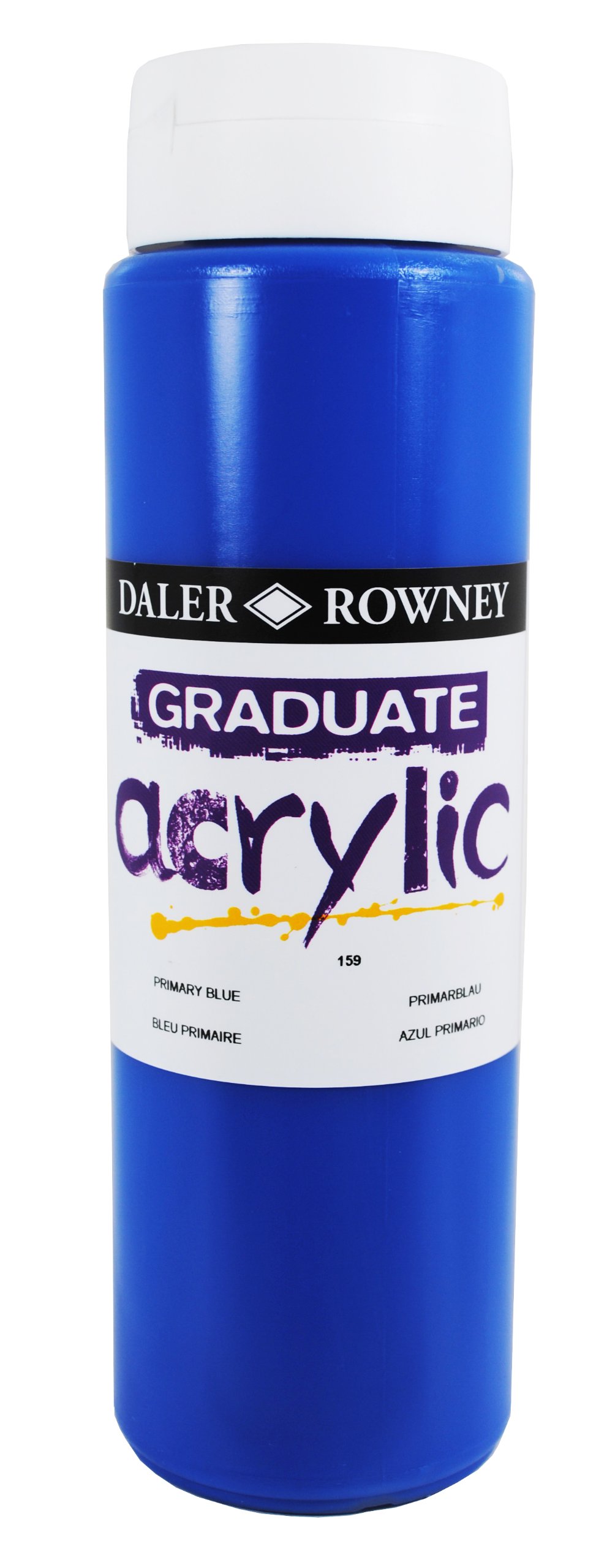 Daler Rowney Graduate Acrylic Paint - Primary Blue - 500ml