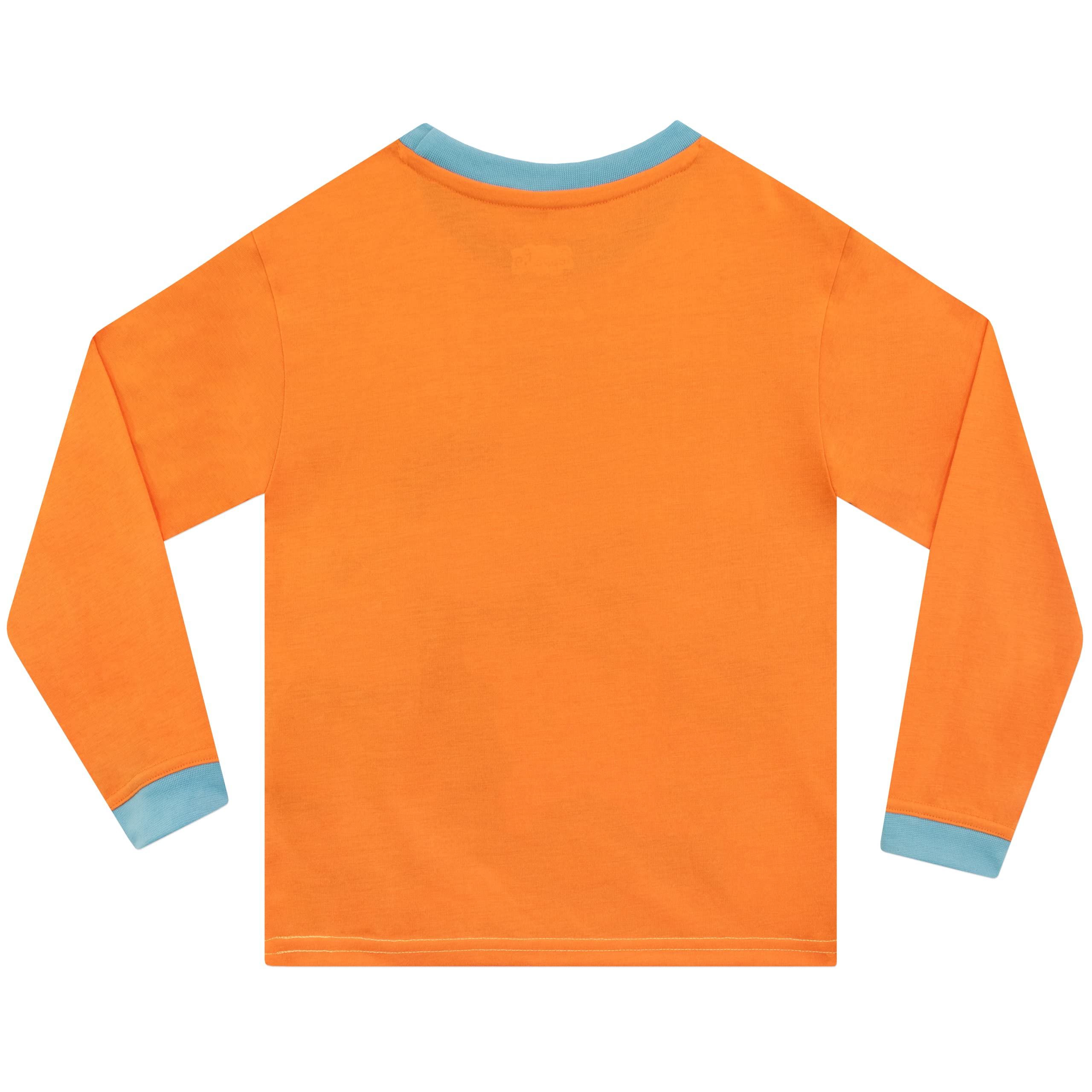 Peppa Pig Ragazzi George Pig Pigiama Fattoria Trattore Set di Pigiama a Maniche Lunghe per Bambini 6-7 Anni Arancione