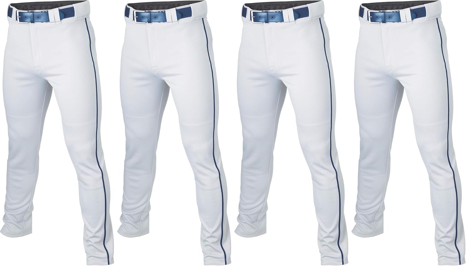 Easton Boys Easton | Rival+ Baseball Pants | Full Length Semi-Relaxed Fit | Youth Sizes | Piped | Multiple Colors