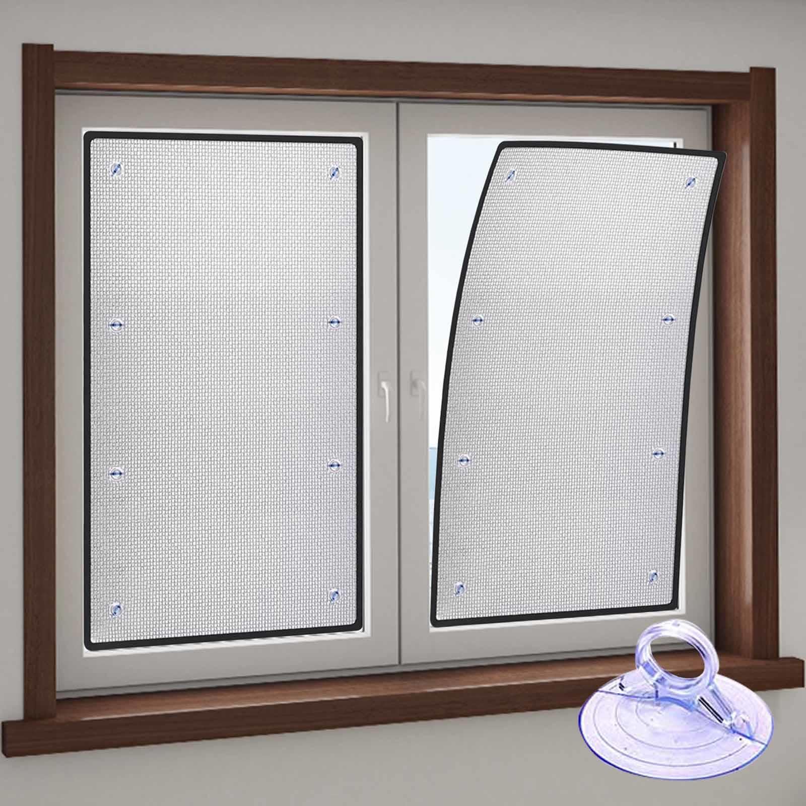 DZHTUF Sun Protection Insulation Film for Windows,Sun Room Heat Reflection Window Film,Double Aluminium Insulation Film,Full Blackout Privacy Window