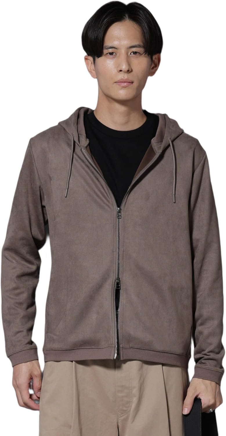 BALMUNGグラフィックジャージーハイネックビッグパーカー 銀花(白