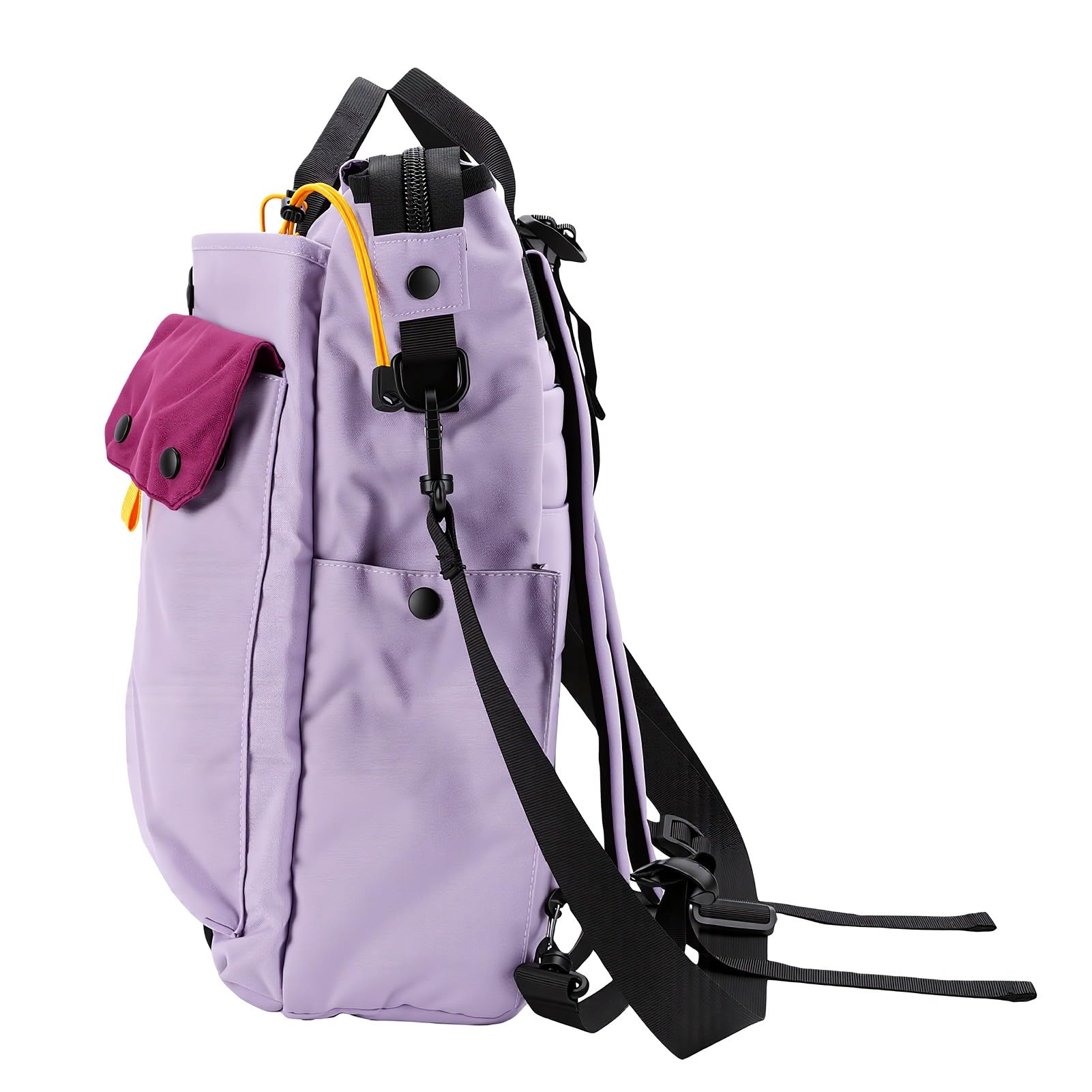 POENVFPO Mochila de Tenis para Hombre y Mujer, Bolsa de Raqueta de 18L de Oxford con Separación Húmeda y Seca Desmontable, Compartimento para Portátil, Bolsillo para Zapatos, Hebilla de