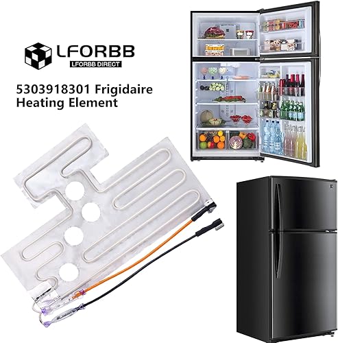 Miniatura 7 de Kit de calentador de garaje para refrigerador 5303918301, calentador de refrigerador de garaje compatible con Kenmore Crosley Westinghouse