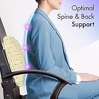 Vista 322 de Lunarable Teal Travel Pillow Neck Rest, Aquatic Fauna Theme Hand Drawn Style Various Starfish in Blue Shades, Memory Foam Traveling Accessory for